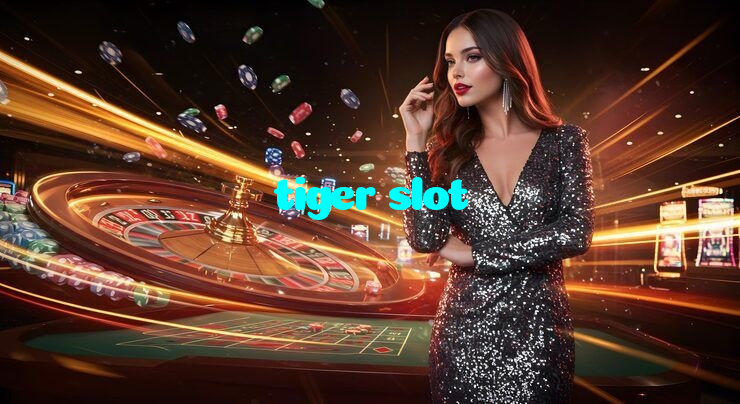 tiger slot casino presented on mobile device in Pakistan with slots and live games